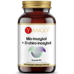 Yango Mio-inozytol + D-chiro-inozytol 100kapsułek cena 41,70zł