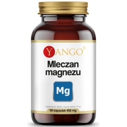 Yango Mleczan Magnezu 90kapsułek cena 19,80zł