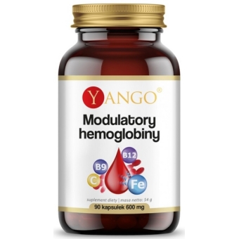 Yango Modulatory Hemoglobiny 90kapsułek cena 42,50zł