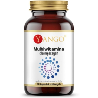 Yango Multiwitamina dla Mężczyzn 90kapsułek cena 37,90zł