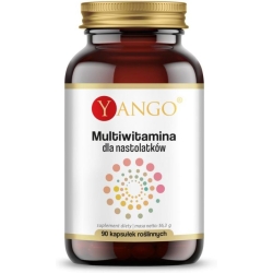 Yango Multiwitamina dla Nastolatków 90kapsułek cena 35,60zł