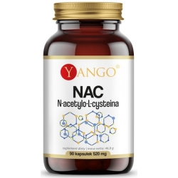 Yango NAC N-acetylo-L-cysteina 90kapsułek cena 31,90zł