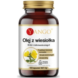 Yango Olej z Wiesiołka 60kapsułek cena 40,50zł