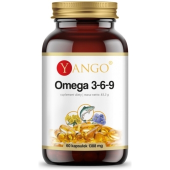 Yango Omega 3-6-9 60kapsułek cena 39,90zł