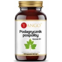 Yango Podagrycznik Pospolity Ekstrakt 10:1 90kapsułek cena 43,90zł