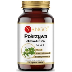 Yango Pokrzywa Ekstrakt z liści 90kapsułek cena 28,40zł