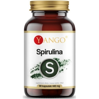 Yango Spirulina 90kapsułek cena 23,00zł