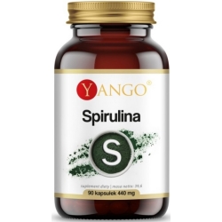 Yango Spirulina 90kapsułek cena 22,50zł