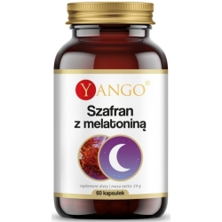 Yango Szafran z Melatoniną 60kapsułek cena 50,90zł