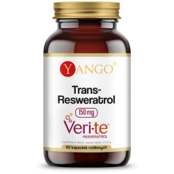 Yango Trans Resveratrol Veri-Te 60kapsułek cena 74,30zł
