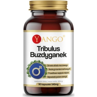 Yango Tribulus Buzdyganek 90kapsułek cena 35,90zł