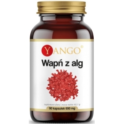 Yango Wapń z Alg Czerwonych 90kapsułek cena 27,90zł