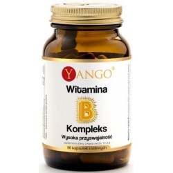 Yango Witamina B Kompleks (Wysoka przyswajalność) 90kapsułek cena 74,90zł