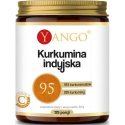 Yango Kurkumina Indyjska Proszek (125 porcji) 50g cena 93,90zł