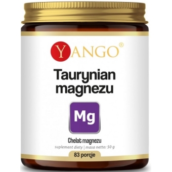 Yango Taurynian Magnezu Proszek (83 porcje) 50g cena 34,90zł