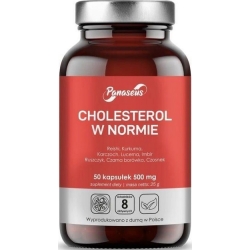 Yango Panaseus Cholesterol w Normie 50kapsułek cena 39,90zł