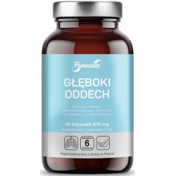 Yango Panaseus Głęboki Oddech 50kapsułek cena 33,90zł