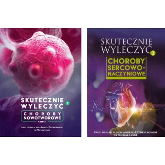 Zestaw książek "Skutecznie wyleczyć" - Choroby Nowotworowe & Choroby Sercowo-Naczyniowe cena 290,00zł