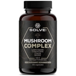 Solve Labs Mushroom Complex 60kapsułek cena 69,00zł
