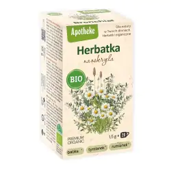 Herbatka na oskrzela z tymiankiem BIO 20 saszetek Apotheke cena 8,65zł