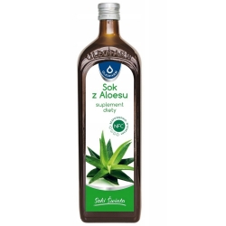 Sok z aloesu NFC z miąższem 1litr Oleofarm cena 39,90zł