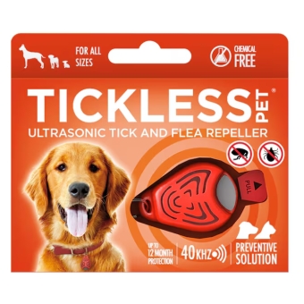 TickLess Pet odstraszacz kleszczy dla zwierząt dla zwierząt pomarańczowy cena 149,00zł