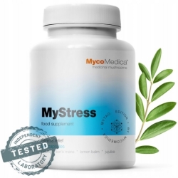 MycoMedica MyStress 90kapsułek cena 123,90zł