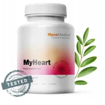 MycoMedica MyHeart 90kapsułek cena 114,05zł