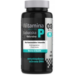 BioOrganic Witamina P Bajkalska 60 kapsułek cena 109,00zł