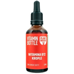 Vitamin Bottle witamina B12 + B9 foliany krople 50ml cena 42,90zł