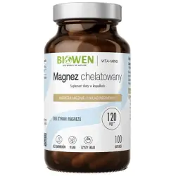 Biowen Magnez Chelatowany 840mg 100kapsułek cena 53,99zł