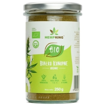 HempKing Białko Konopne Organic BIO 250g cena 37,99zł