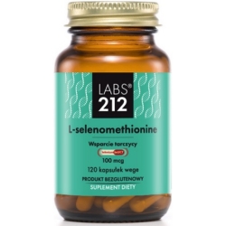 LABS212 L-Selenomethionine Selenium SeLECT 120kapsułek cena 49,99zł