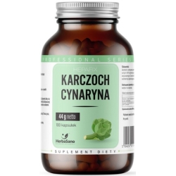 Hepafix karczoch i cynaryna 100kapułek Herbasano  cena 55,00zł