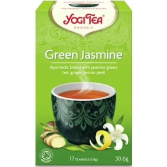 Yogi Tea Herbata zielona jaśminowa 17saszetek cena 12,99zł