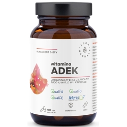 Aura Herbals Witaminy ADEK 90kapsułek cena 53,00zł