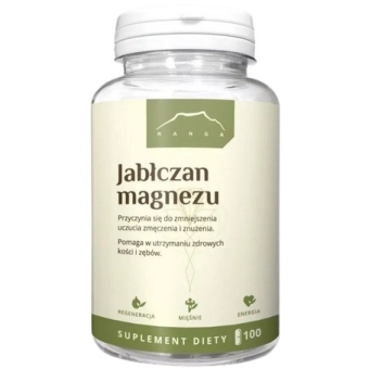 Nanga Jabłczan magnezu 700mg 100kapsułek cena 28,00zł