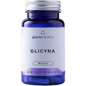 Puromedica Glicyna 60kapsułek cena 42,00zł