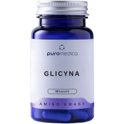 Puromedica Glicyna 60kapsułek cena 42,00zł
