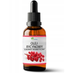 Olej rycynowy 100% nierafinowany z pipetą 100ml Vitafarm cena 12,90zł