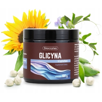 Skoczylas Glicyna proszek 100g cena 29,00zł