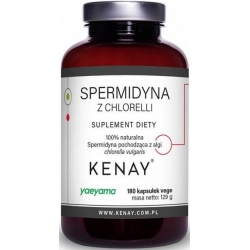 Kenay Spermidyna z Chlorelli 180kapsułek cena 83,90zł