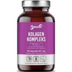 Yango Panaseus Kolagen kompleks 50kapsułek cena 37,90zł