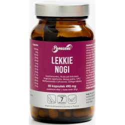 Yango Panaseus Lekkie nogi 50kapsułek cena 37,50zł