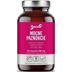 Yango Panaseus Mocne paznokcie 50kapsułek cena 29,50zł