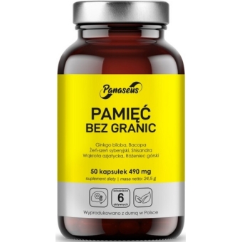 Yango Panaseus Pamięć bez granic 50kapsułek cena 35,90zł
