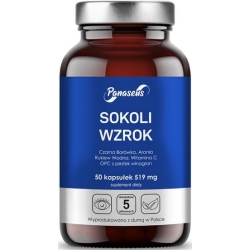 Yango Panaseus Sokoli wzrok 50kapsułek cena 40,90zł