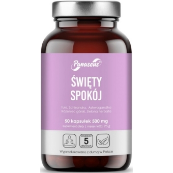 Yango Panaseus Święty spokój (ZEN) 50kapsułek cena 35,60zł
