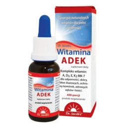 Dr Jacobs witamina ADEK krople 20ml cena 79,99zł