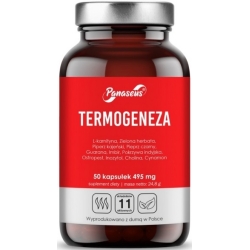 Yango Panaseus Termogeneza 50kapsułek cena 36,90zł